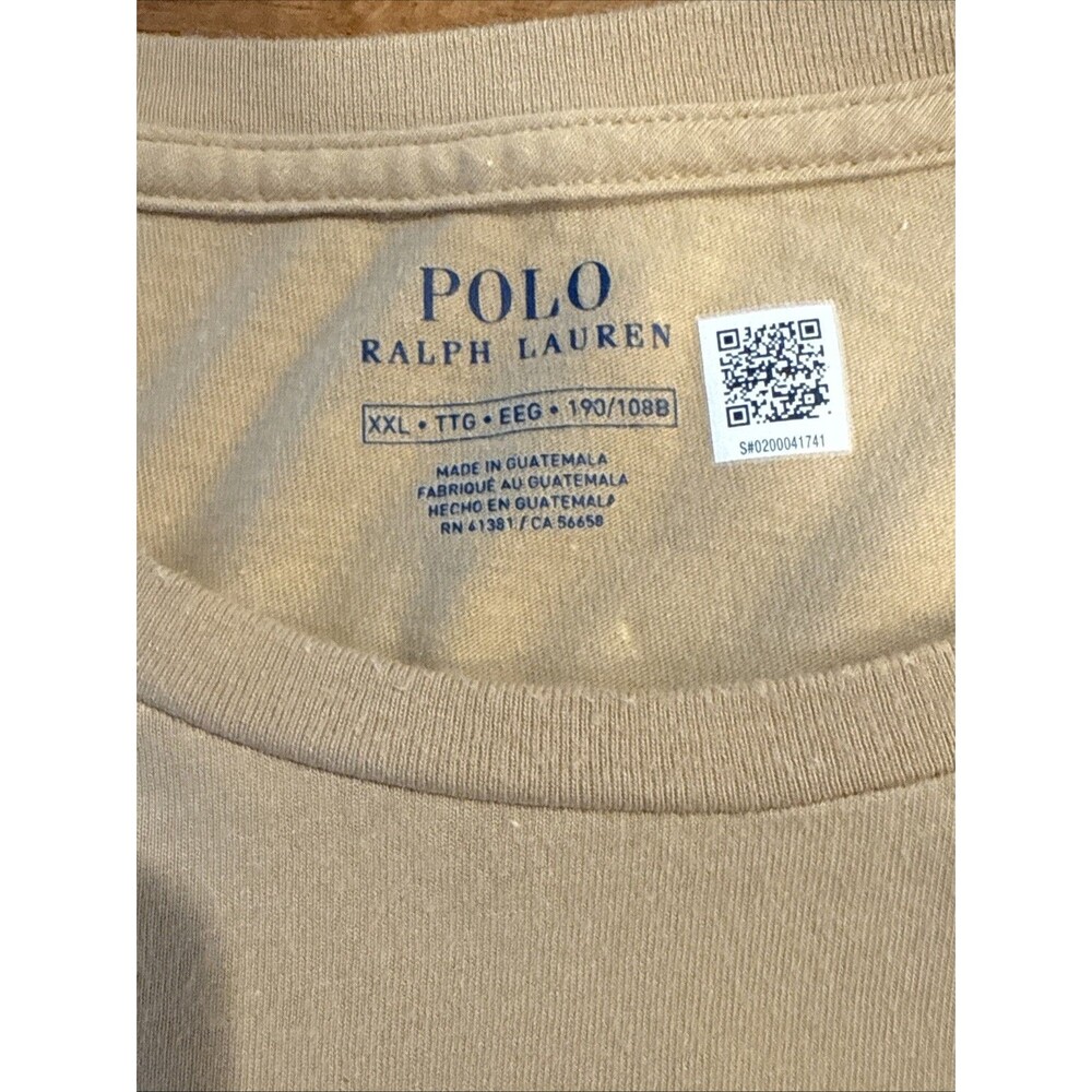 Polo‎ Ralph Lauren Standard Fit Big Pony Jersey T-Shirt Size XXL - Picture 4 of 8